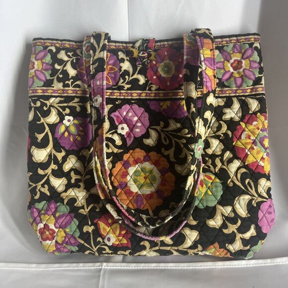 VERA BRADLEY TOTE (SUZANI) (RARE & RETIRED) - Picture 1 of 8